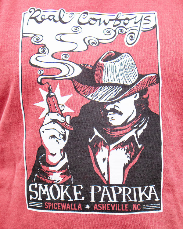 Tiffin Row Crewneck in Crimson Red view 3