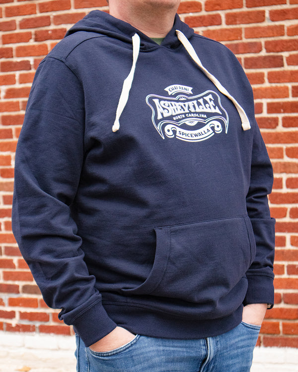 Tiffin Row Sweatshirt in Navy view 2