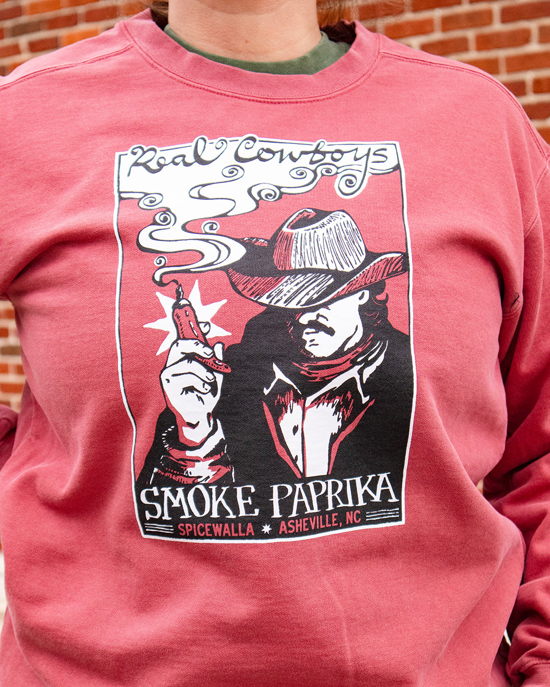 Tiffin Row Crewneck in Crimson Red — Tiffin Row