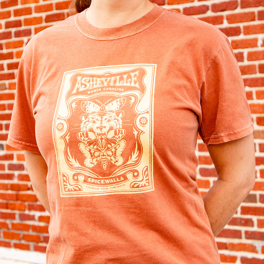 Tiffin Row T-shirt in Orange/Yam — Tiffin Row